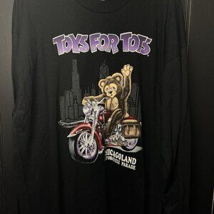 Vintage Chicagoland Toys For Tots Long Sleeve From 1998 In A Size XXL